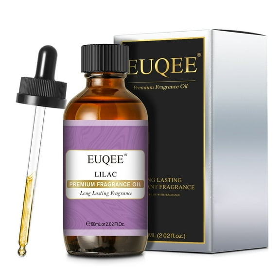 Lilac Fragrance Oil 2.02 fl oz (60 mL), Premium Grade Essential Oil for Diffusers, Candle and Soap Making, DIY Projects, Perfume