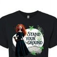 thumbnail image 3 of Disney Brave - Merida Stand Your Ground - Juniors Cropped Cotton Blend T-Shirt, 3 of 5