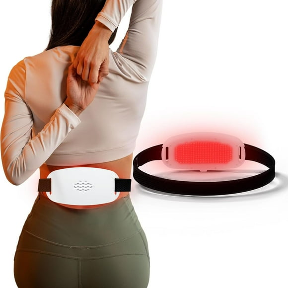 iKeener Appareils de Soulagement de la Douleur Sciatique, Soulagement de la Douleur Lombaire, Thérapie à la Lumière Rouge pour Hernie Discale et Scoliose, Respirant et Léger