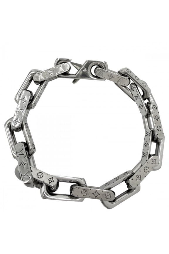Pre-Owned Louis Vuitton Men's Bracelet Chain Monogram Accessory Large Size LOUIS VUITTON M00308...