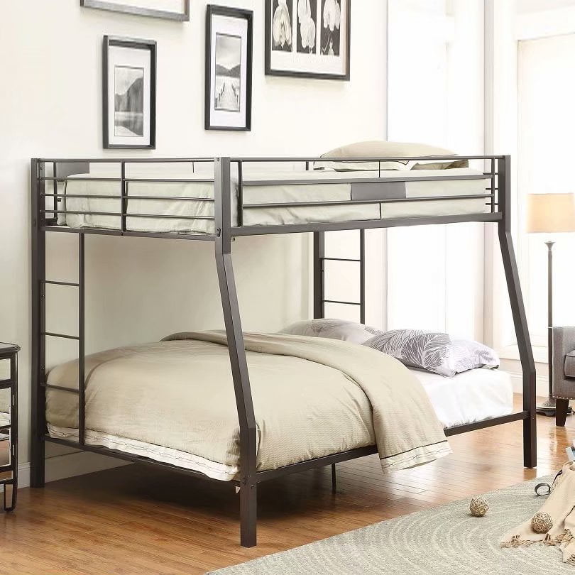 Buy ACME Limbra Full Metal Bunk Bed Frame with Safety Guard Rails
