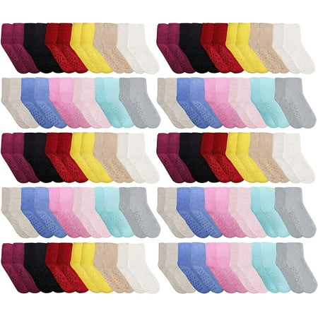 

Yacht & Smith Women Fuzzy Socks Crew Socks Warm Butter Soft (9-11) (60 Pairs Solid Gripper)