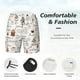 thumbnail image 3 of Balery Coffee Bañador para hombre, shorts de playa de secado rápido con entrepierna y forro de compresión-Large, 3 of 6