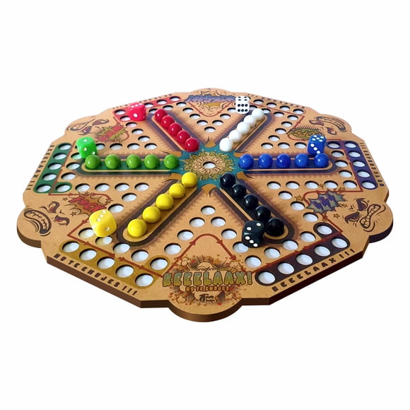 Juego de Mesa REEELAAX ARAGONMX Original a Color Premium para 6 Jugadores Incluye Funda de Viaje