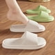thumbnail image 4 of WDZKN zapatillas ligeras de EVA para mujer, chanclas planas concisas de Color sólido para interiores, baño, cómodas, toboganes de piso de masaje, 4 of 7