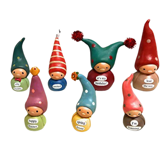 Bea's Wees Enesco Collectible Gift Figurine Ensemble (7-Pack)