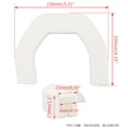 thumbnail image 3 of Front Tow Hooks Covers Repair Parts Easy To Install Accessories Trailer Hitch Covers Car Tow Hooks,Compatible With RAM 1500 2019-2024, 3 of 6