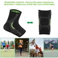 thumbnail image 3 of Ankle Support Ankle Wrap Spandex Ankle Support  Breathable Stabilizer Strap For Sports Basketball Fitness Riding L, 3 of 8