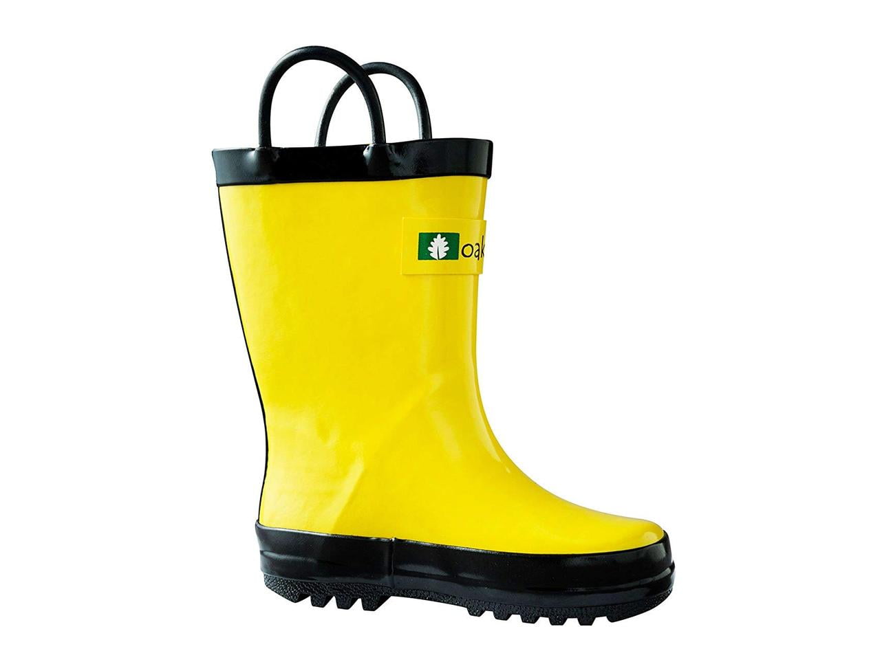 Kids Comfortable Waterproof Rain Boots Fashion Rubber Shoes Easy to Clean