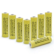 BAOBIAN AA Ni-CD 1.2V 600mAh Rechargeable Outdoor Solar Lights Batteries 8 Pack