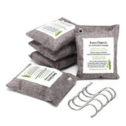 Nature Fresh Air Purifier Bags Activated Bamboo Charcoal Air Purifying Bag Odor Eliminators For Home, Activated Charcoal Odor Absorber, Odor Eliminator