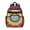 Colorful Rainbow Tie-1, variant on Rainbow Tie Dye Cloud Backpack for School,Cute School Bag,Schoolbag with Adjustable Shoulder Straps & Padded Back,15.25"x11.5"x5.25"