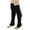 Black, variant on LAVA Leg Warmers for Women Fashion Knitted Knee High Socka Winter Cable Knit Legging Boot Socks Black