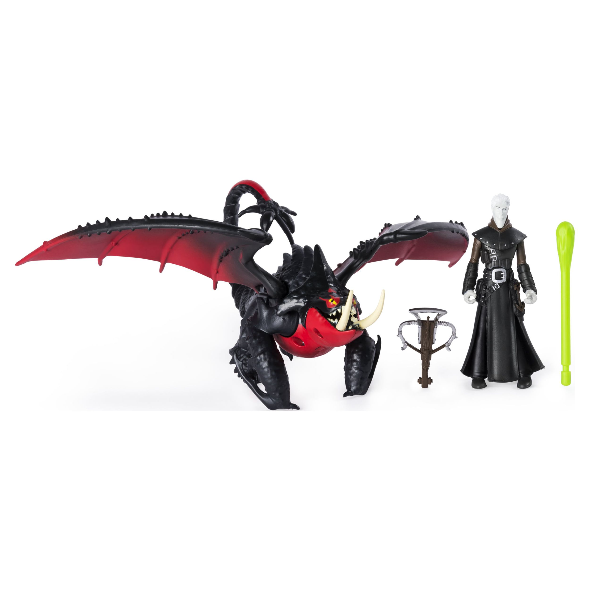 DreamWorks Dragons, Deathgripper and Grimmel, Dragon with Armored Viking Figure, for Kids Aged 4 and Up - image 2 of 6