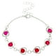 thumbnail image 5 of Fiudx Conjunto de Joyas de Amor, Elegante Collar y Pulsera de Cristal, Pendientes Impresionantes para Mujer, Ligeros y Cómodos de Llevar, Perfectos para Regalar En San Valentín, Una Opción Romántica., 5 of 5