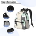 thumbnail image 5 of Lsque Cute Raccoon Classic Casual Backpack - Large Capacity Water-Resistant Backpack for School, Work, Travel, and Outdoor Activities, 5 of 8