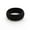 Black, variant on AERA Rings Mens Silicone Rubber Wedding Band Ring Hypoallergenic Flexfit Activewear