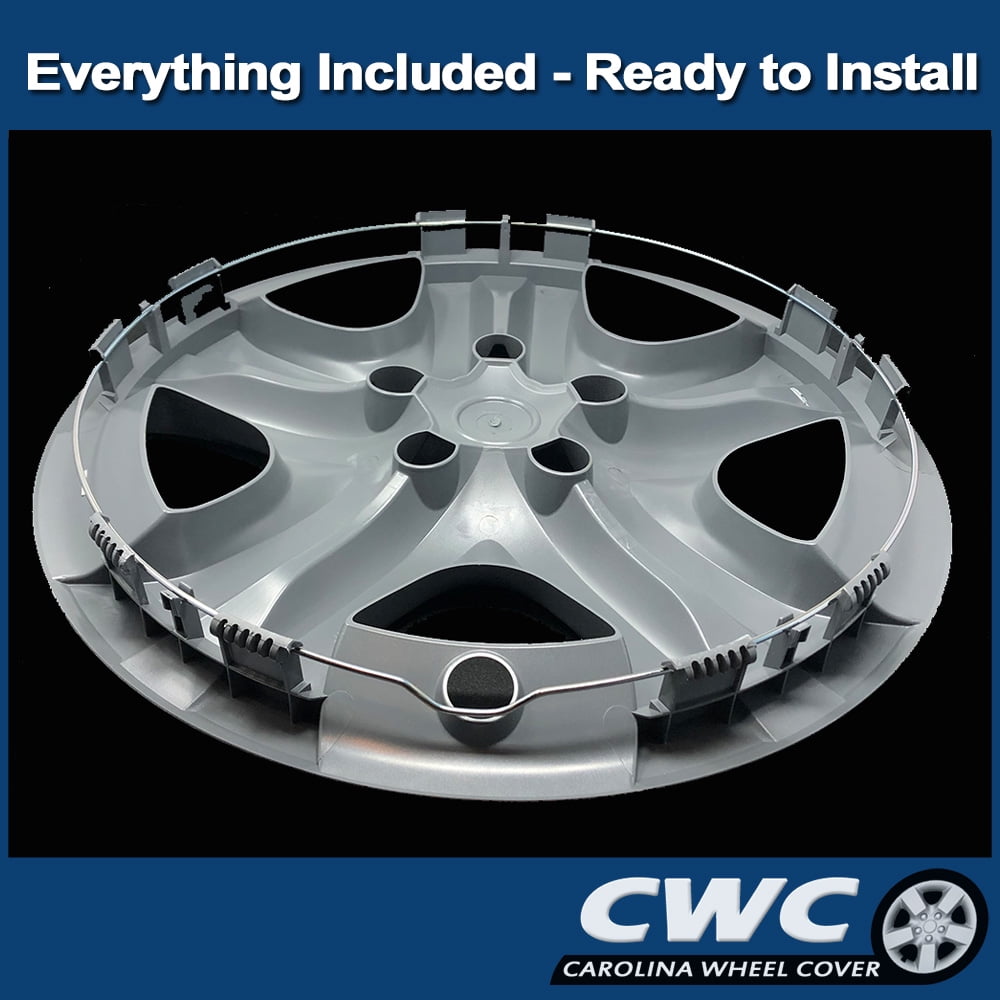 Premium Replica Hubcap Set for Toyota Rav4 2013-2015 - Replacement 17-inch Wheel Covers