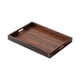 thumbnail image 3 of Bandeja de madera para servir con asa, bandeja multiusos, plato rectangular para alimentos secos. 40cmx30cmx4cm, 3 of 9