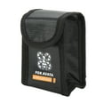 thumbnail image 2 of Battery Fireproof Explosion Proof Bag, Batteries Protector Storage Bag Reliable Heat Proof Safe  For Traveling 1 Battery,2 Battery,3 Battery, 2 of 8