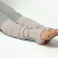 thumbnail image 4 of Ankle Socks - Leg Warmers for Women Dance & Yoga | Open Toe & Heel Dance Socks | Eighty’s 80s Ribbed Party Socks | Warm Sports Socks, Socks for Women,Color: Grey Size: One Size, 4 of 4