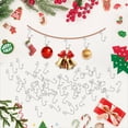 thumbnail image 6 of Ornament Hooks Ornament Hooks Ornament Hangers Ornament Hook for Trees Metal Wire Ornaments Hooks for Xmas Tree Decorations Hangin, Silver, 6 of 7