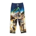 thumbnail image 4 of Goosebumps Poster Women's Pajama Pants Lounge Daily Novelty Cozy Sleep Bottoms Pants Sleepwear With Pockets, 4 of 8
