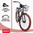 thumbnail image 5 of Huffy 26" Nel Lusso Cruiser Bike, Fits Riders 60"+, Matte Black, Adult, Men's, 5 of 12