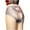 Gray, variant on Wancir Women's Hi-Cut Panties, Lace Floral Underwear, High-Waisted Smoothing Panty Briefs Open File Underpant