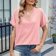 thumbnail image 6 of Summer Crop Tops for Women 2025 Womens T Shirts Graphic Pack Summer Clothes for Women Over 50 Shorts, 6 of 7