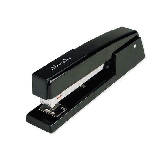 747 Classic Full Strip Stapler, 20-Sheet Capacity, Black | Bundle of 5