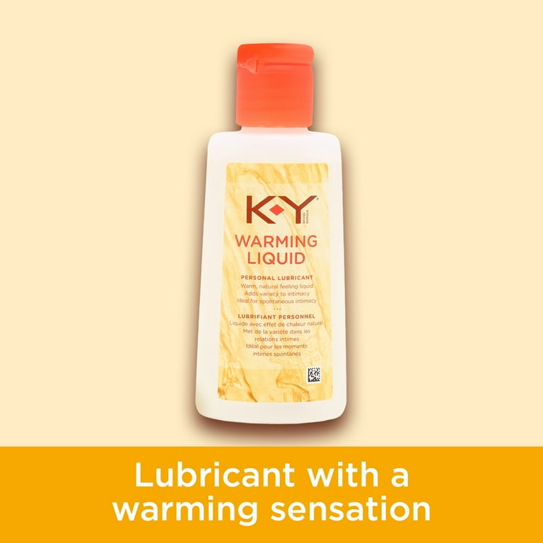 K&Y Warming Liquid 1 oz, Pack of 2