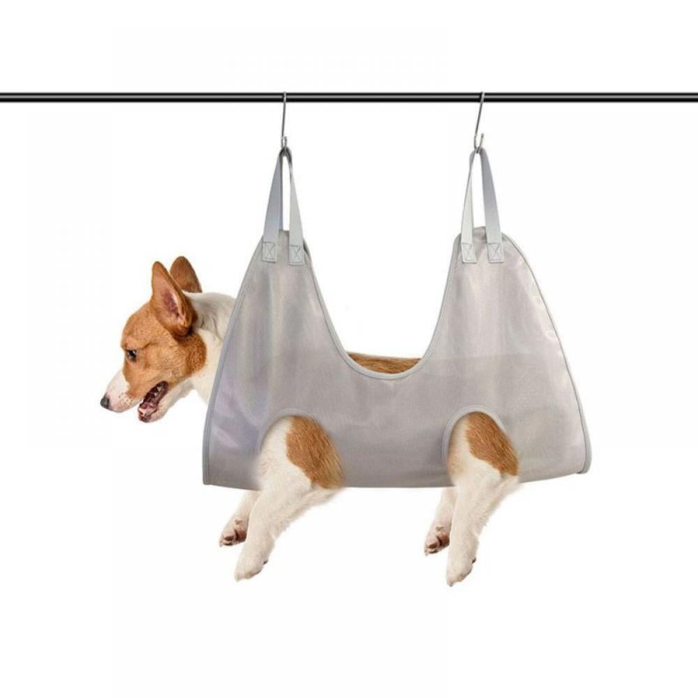 Dog Grooming Sling Hammock for Small Medium Dogs, Relaxation Restraint ...