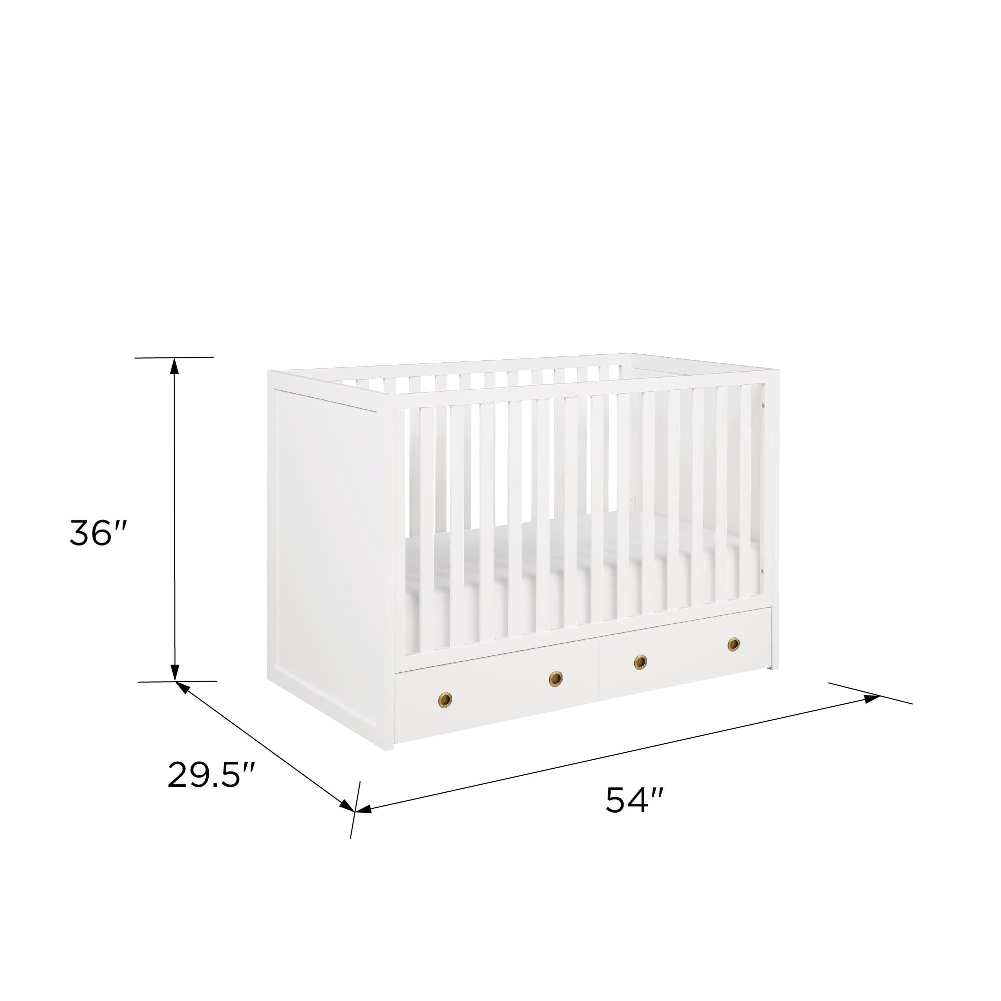 novogratz harper crib walnut