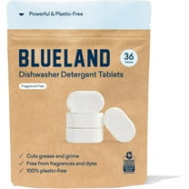 Dishwasher Detergent Tablet Refill 36 Count - Plastic-Free & Eco Friendly Alternative to Liquid Pods or Sheets - Natural, Sustainable - 36 Washes…
