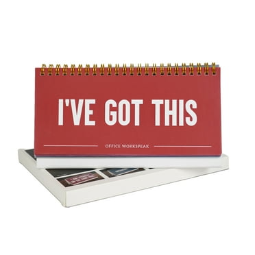YOBRO Funny Office Desk Signs, Fun Desktop 50 Flip Book Desk Decor, Office Gag Gift for Coworkers, Work Desk Accessories and Office Morale Booster