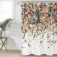 thumbnail image 2 of Modern Abstract Art Shower Curtains for Bathroom Waterproof Fabric Bath Curtains Decor Bath Tub Curtain Modern Geometric Art Decorative Shower Curtain Sets with 12 Hooks, 72x72 Inch, 2 of 6