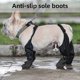 thumbnail image 4 of Winter Dog Boots Anti-slip, Waterproof Dog Boots With Auxiliary Strap, Dog Shoes With Rugged Rubber Sole, Anti-fall Dog Hiking Booties, 4 of 5