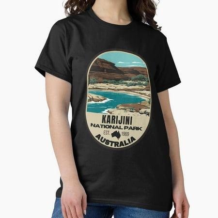 Vintage Karijini National Park Classic T-Shirt T-Shirt - Perfect T-Shirt For Everyone