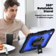 thumbnail image 4 of Funda Protectora para IPad Pro de 13 Pulgadas 2024 M4 con Soporte Giratorio de 360° (PC Azul), 4 of 8