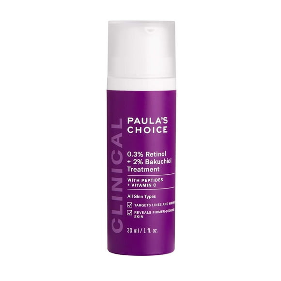 Sérum Paula's Choice CLINICAL con 0,3% de retinol y 2% de bakuchiol, 30 ml