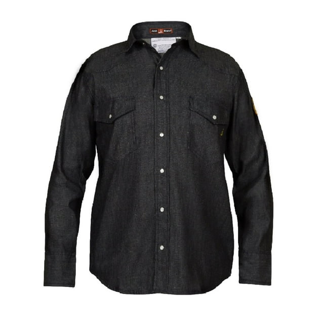 Flame Resistant FR Shirt - 100% C - Light Weight 7oz
