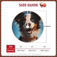 thumbnail image 3 of Kdxio Playful Smile Cute Dog Print Christmas Tree Skirt Christmas Xmas Tree Skirts Mat for New Year Holiday Christmas Party Decorations-48", 3 of 7