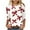 White#1, variant on Feancey 3/4 Length Sleeve Womens T Shirts Cute Bow Printed Plus Size Tunic Tops Loose Fit Casual Three-Quarter Length Blouse Valentines Gifts for Women Wine M