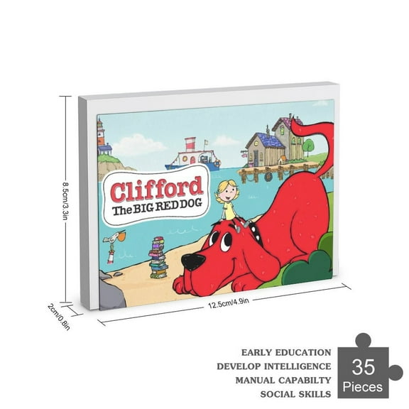 Clifford the Big Red Dog Jigsaw Puzzle 35/70/120/200/300/500/1000 Piece High Quality Birthday Gift