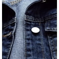 thumbnail image 4 of Women's Bride Casual Jean Jacket Distressed Ripped Denim Jacket Coat With Pockets, 4 of 5