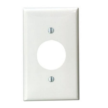Leviton 002 80704 00w Outlet Wall Plate Thermoplastic Nylon White Leviton 002 80704 00w Outlet Wall Plate Thermoplastic Nylon White