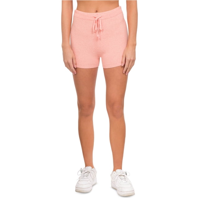 Hurley Womens Mia Sweater Casual Walking Shorts coralreef L
