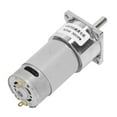 thumbnail image 2 of DC24V Gear Motor Self Locking Worm Speed Reduction Motor with Central Shaft CW CCW 42F555 300RPM, 2 of 14