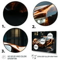 thumbnail image 3 of Designart "Stylish Glass Supercar A Sophisticated Ride III" Exotic Car Floater Framed Wall Art Print, 3 of 7
